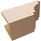 Ekena Millwork 6in. W x 6in. H x 12in. L Mediterranean Woodgrain TimberThane Rafter Tail, Primed Tan RFTUR06X06X12MEDRCPR - alternate 5